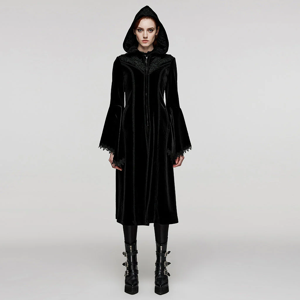DY-1510LCF Goth Gorgeous Velvet Coat - Image 6