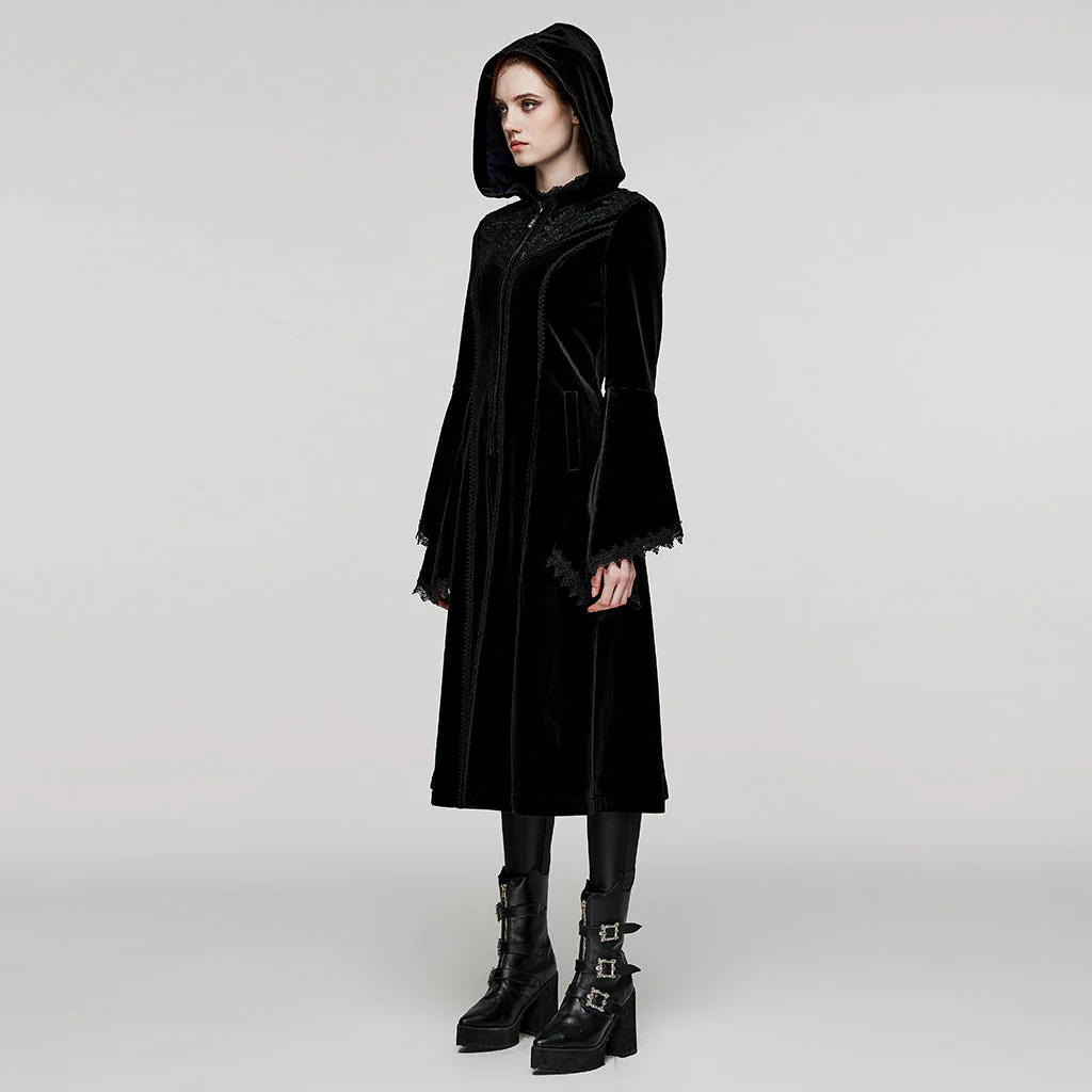 DY-1510LCF Goth Gorgeous Velvet Coat - Image 7