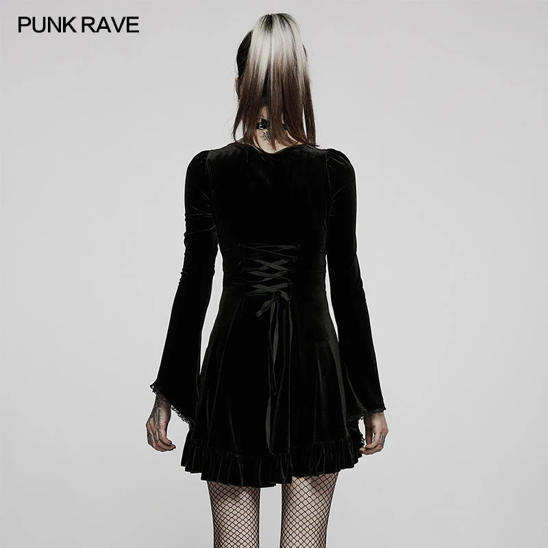 WLQ-102LQF Goth lolita girls dress - Image 3