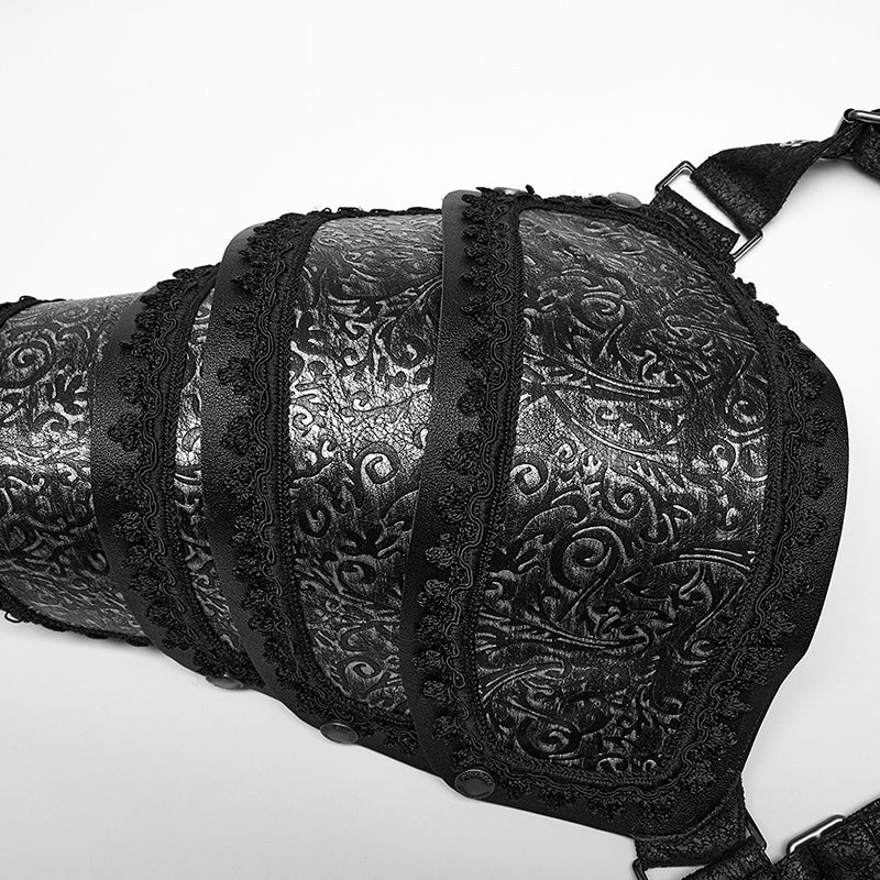 WS-553BDM Goth man shoulder armor - Image 4
