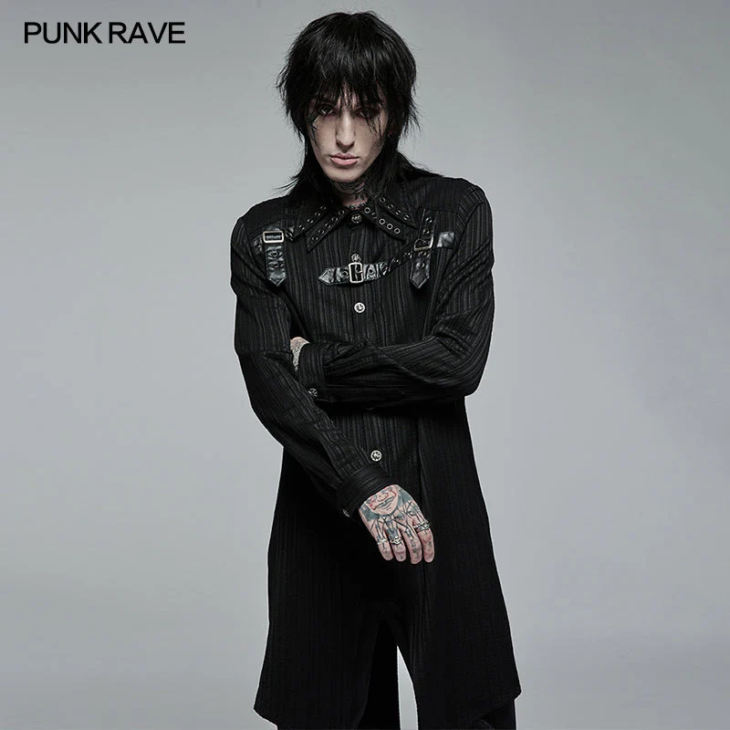 WY-1370XCM Goth medium length dovetail shirt - Image 2