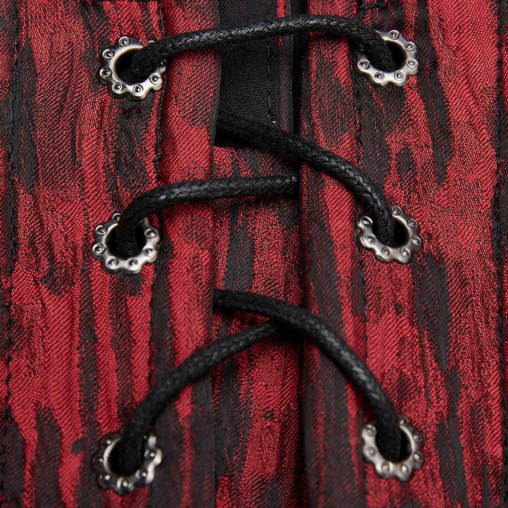 WY-1241SYF Goth Mottled Beaded Waist Seal Coset - Image 8