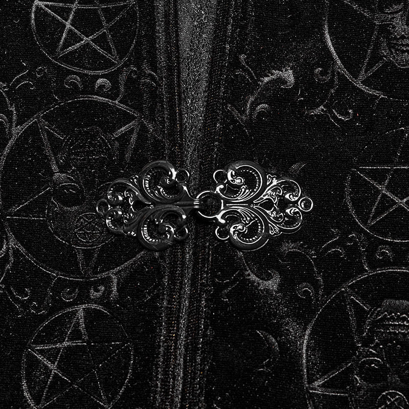 DY-1546DPF Goth pentacle shawl - Image 5