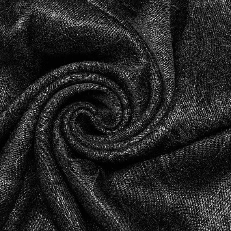 WY-1432CCM Goth simple pullover shirt - Image 5