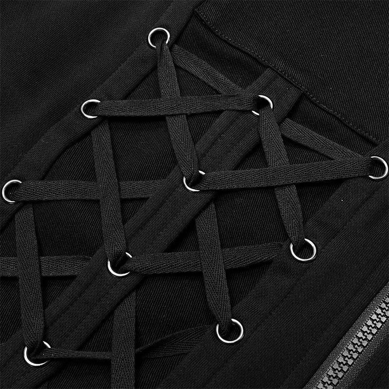 WY-1346XDM Goth Sweater Cardican - Image 3