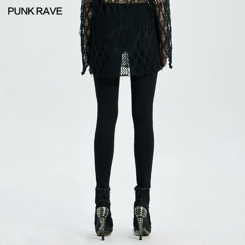 WK-474DDF Gothic architecture womens leggings - Image 3