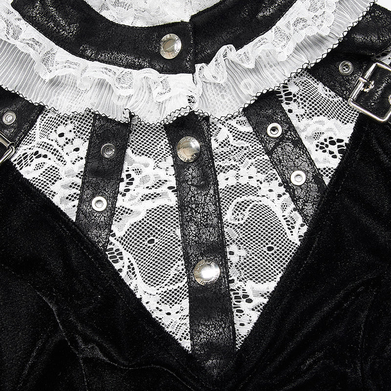 WQ-584LQF WQ-584LQF Gothic asymmetric dress - Image 10