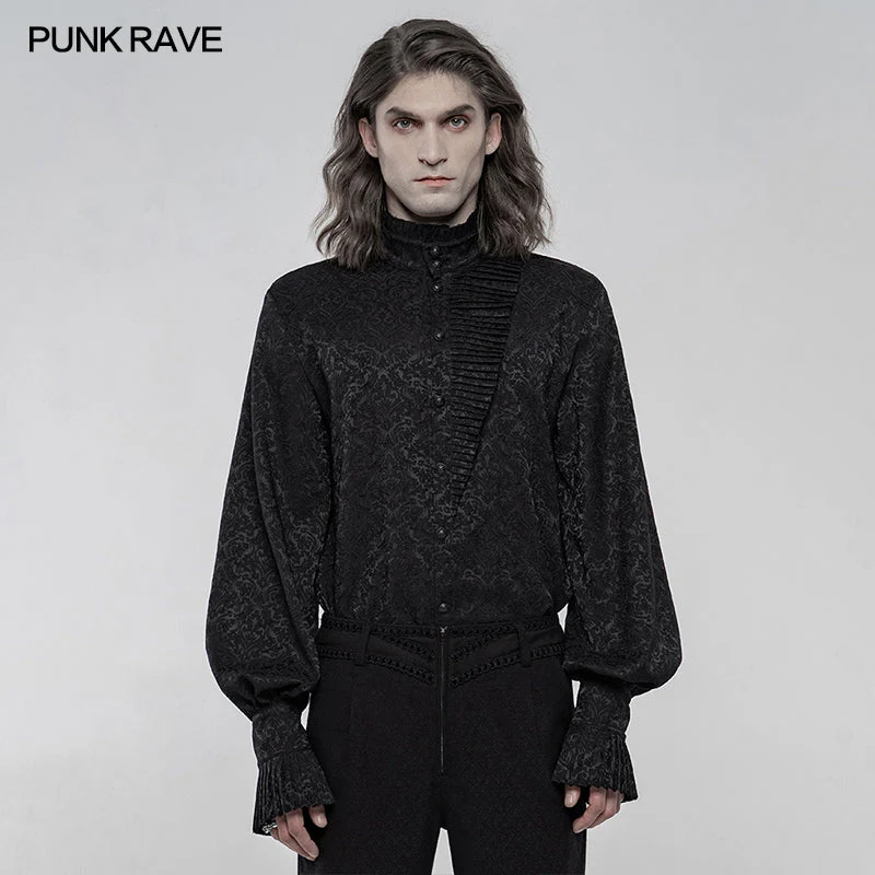 WY-1260CCM Gothic Daily Jacquard Long sleeve shirt