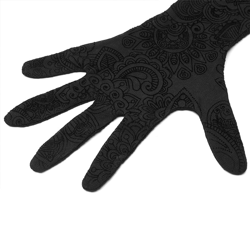 WS-392SSF Gothic daily lace mittens - Image 4