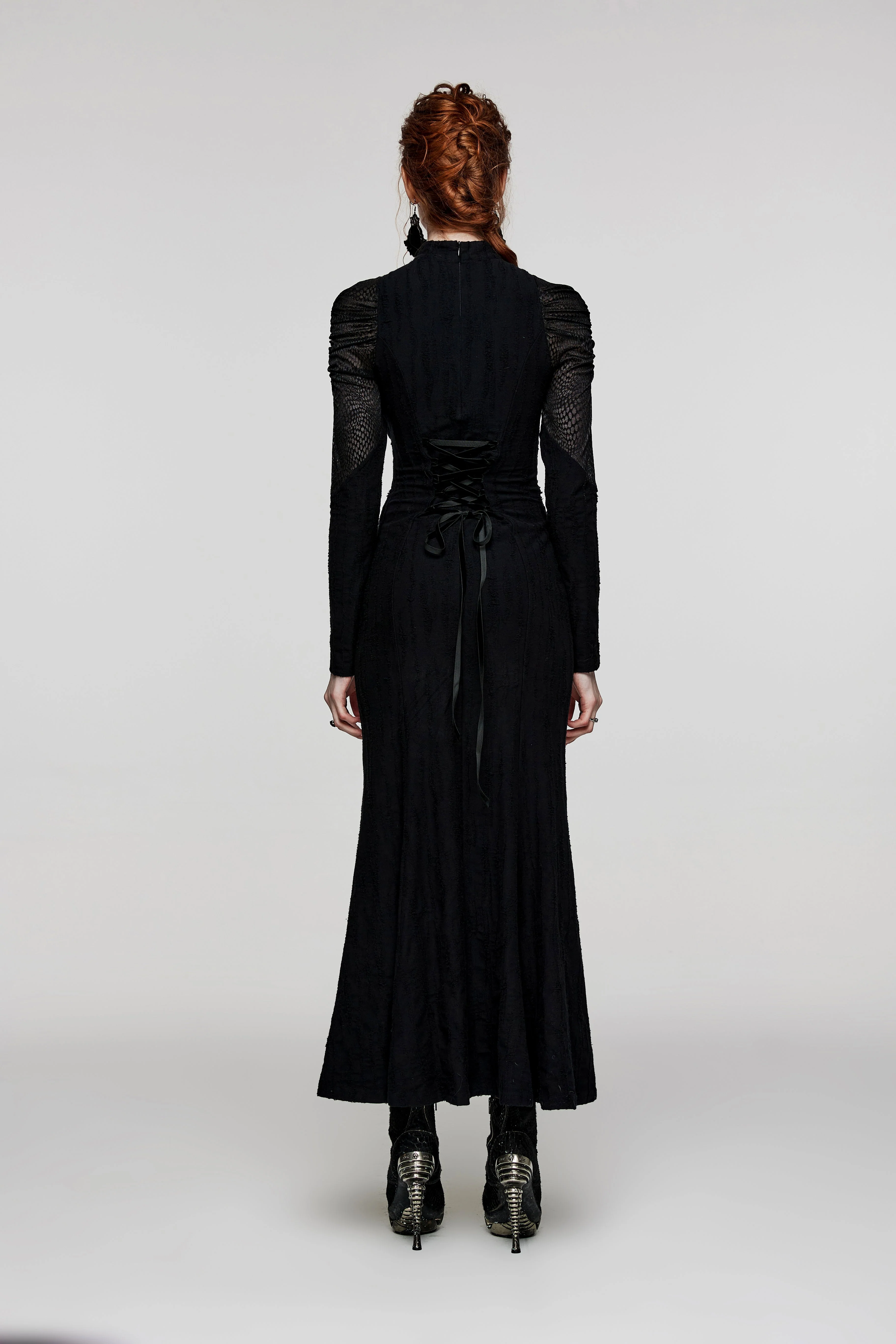 WQ-653LQF Gothic decadent sexy dress - Image 4