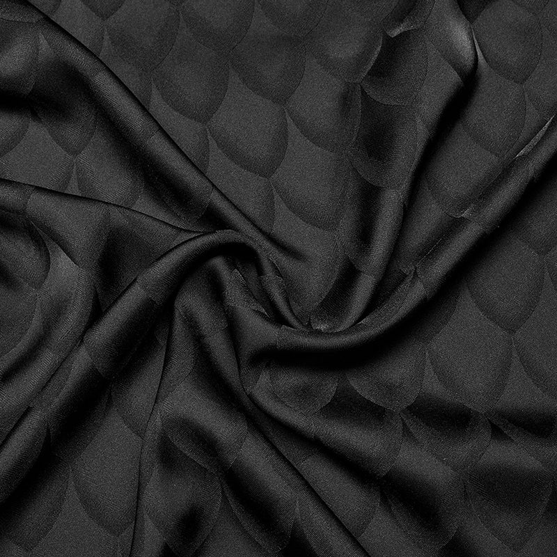 WY-1409CCM Gothic Dragon scale jacquard shirt - Image 9