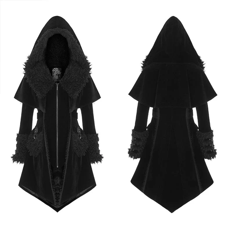 WY-1221ECF Gothic fake two cloaks - Image 3