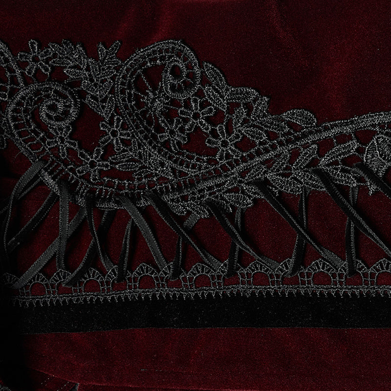 WY-1535DQF Gothic Fake two-piece jacket - Image 10