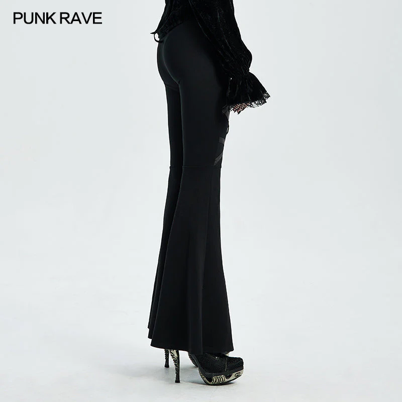 WK-458DDF Gothic flared trousers - Image 2