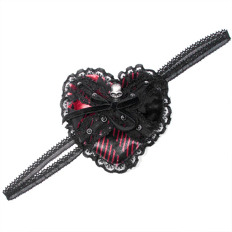 WS-489FSF Gothic heart eye mask - Image 4