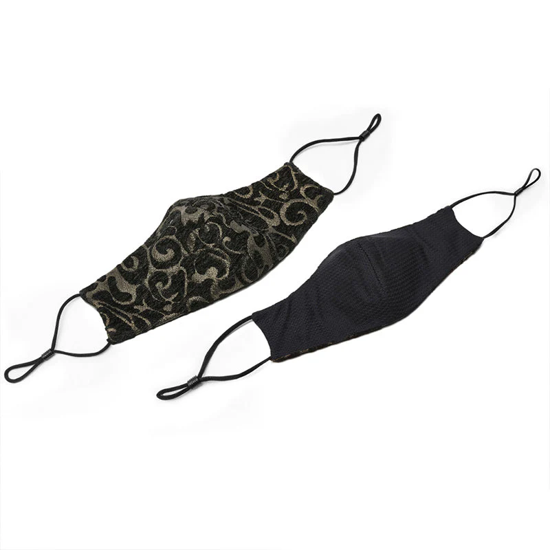 WS-389KZM Gothic Jacquard Masks - Image 8