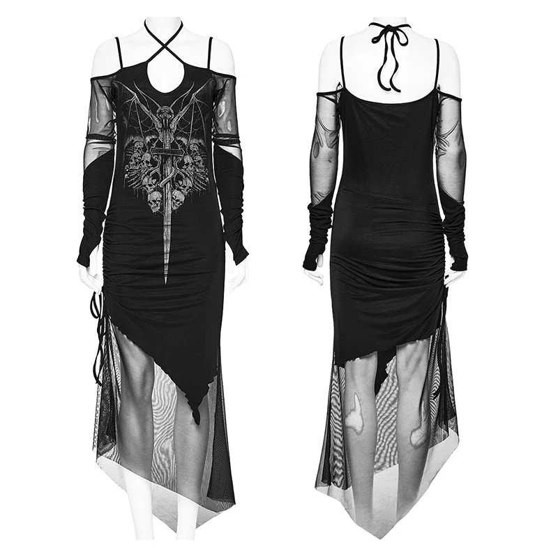 Gothic mystery slip dress - Image 14
