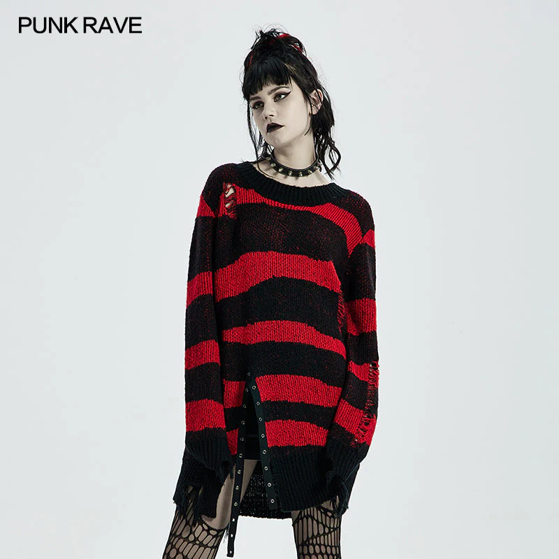 WM-063TMF Gothic pullover sweater - Image 6