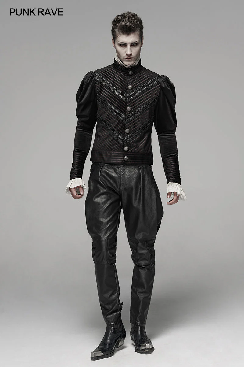 WY-1103XDM Gothic Short Shirt - Image 5