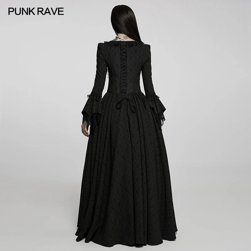 WQ-600LQF Gothic thorn rose gown - Image 3