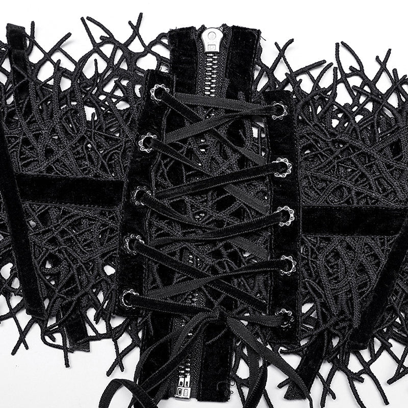 WS-537YDF Gothic withered vine shaped corset - Image 3