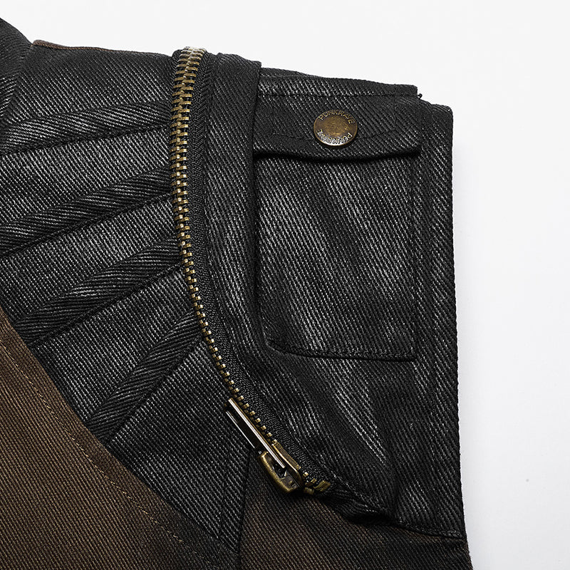 WY-1478DQM Handsome Punk Vest - Image 4