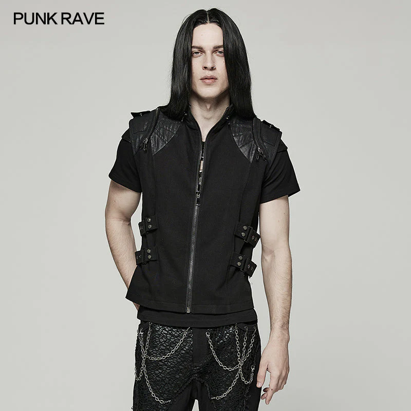 WY-1478DQM Handsome Punk Vest - Image 6