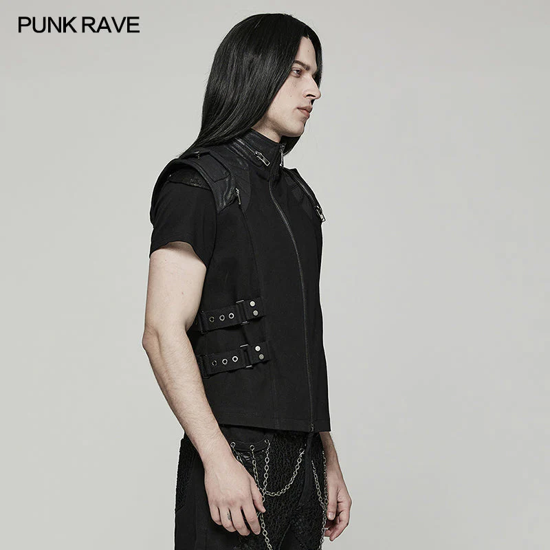 WY-1478DQM Handsome Punk Vest - Image 7