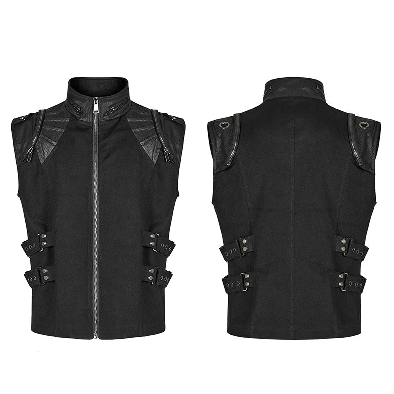 WY-1478DQM Handsome Punk Vest - Image 9