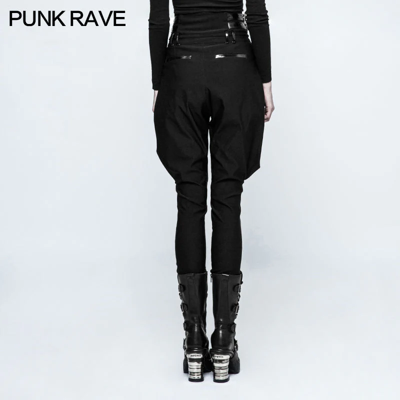 K-289 High Waist Classic Riding Breeches Gothic Pants Military Uniform - Image 3