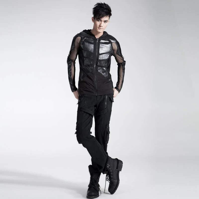 Hot Sale K-158 Distinctive Male Punk Pants - Image 4