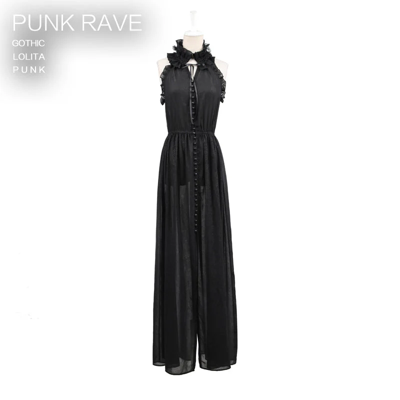 Q-235 Hot Sale Sexy Fashionable Elegant Prom Night Lace Gothic Dresses - Image 4
