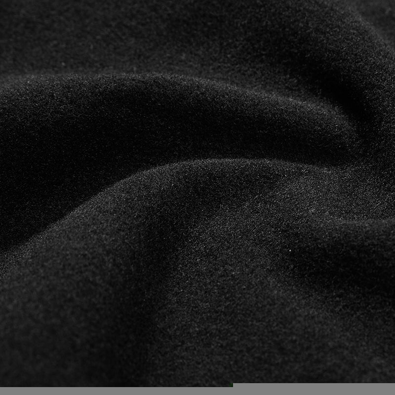 Y-713 Irregular Long Punk Trench Coat Using Western Wool - Image 7