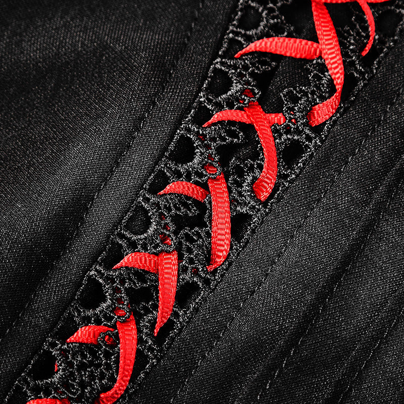 WLY-075 Kawaii Classic Lolita Trumpet Sleeve Gothic Shirt For Women - Image 5