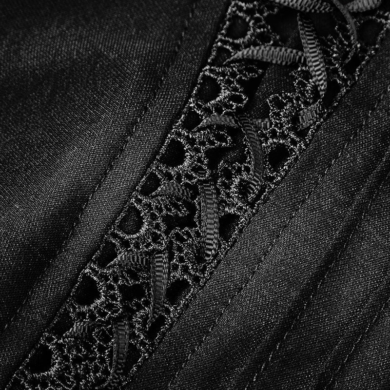 WLY-075 Kawaii Classic Lolita Trumpet Sleeve Gothic Shirt For Women - Image 9