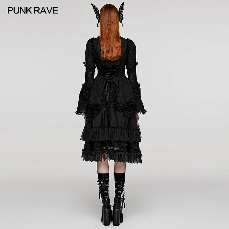 Lolita Dark Harajuku Dress - Image 3