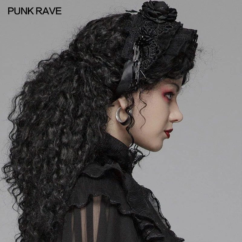 WLS-055 Lolita Lace Hair Accessory For Women - Image 2