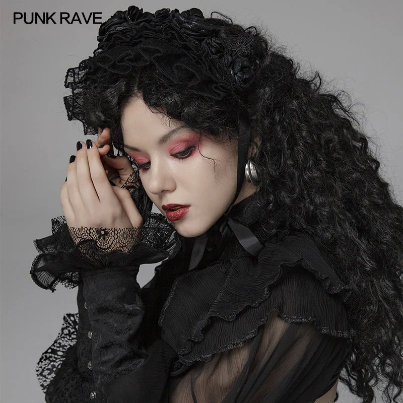 WLS-055 Lolita Lace Hair Accessory For Women - Image 3
