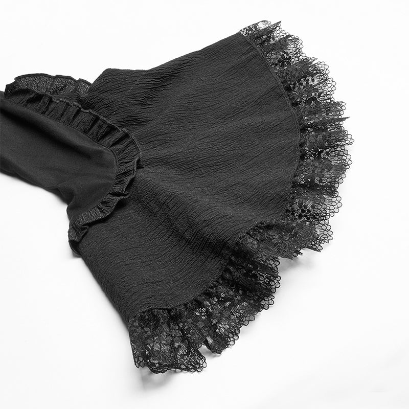 WLT-013 Lolita Lace Turtleneck Long Sleeve T-shirt - Image 5