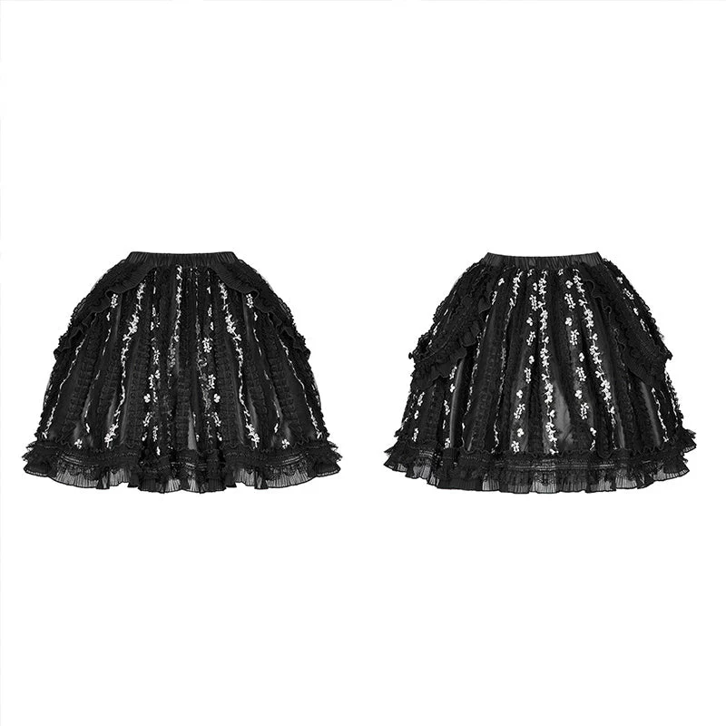WLQ-100BQF Lolita lovely embroidered skirt - Image 4