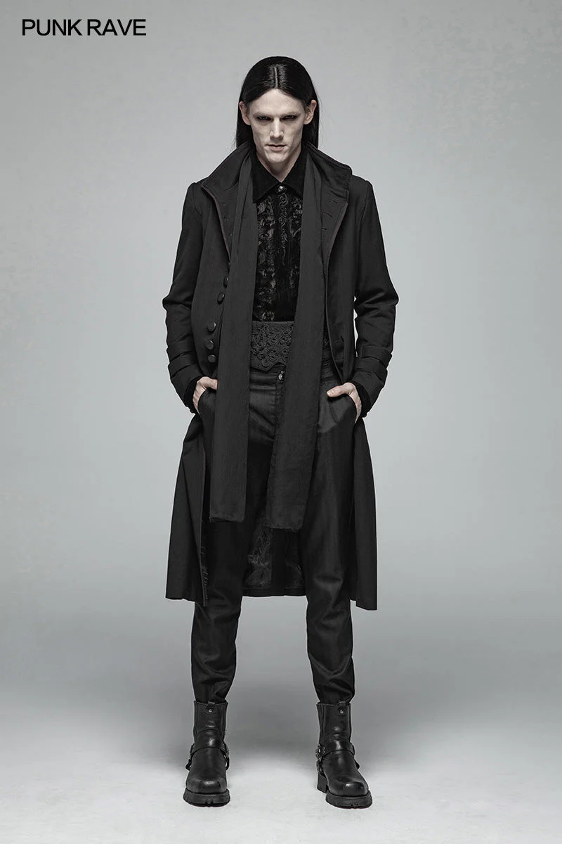 OK-362 Men Simple Daily Wear Gothic Trousers - Image 6