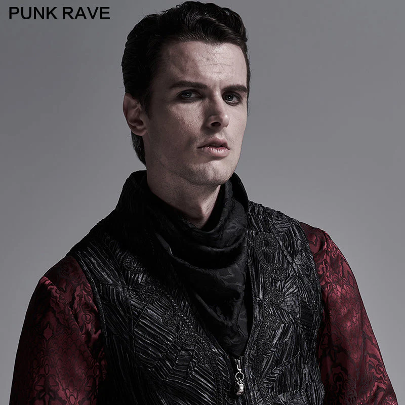 WS-424KZM Men triangular scarf veil - Image 2