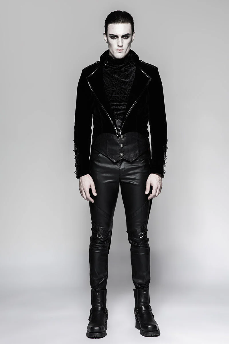 Y-737 Military Gorgeous Swallow-tail Gothic Jackets - Image 6
