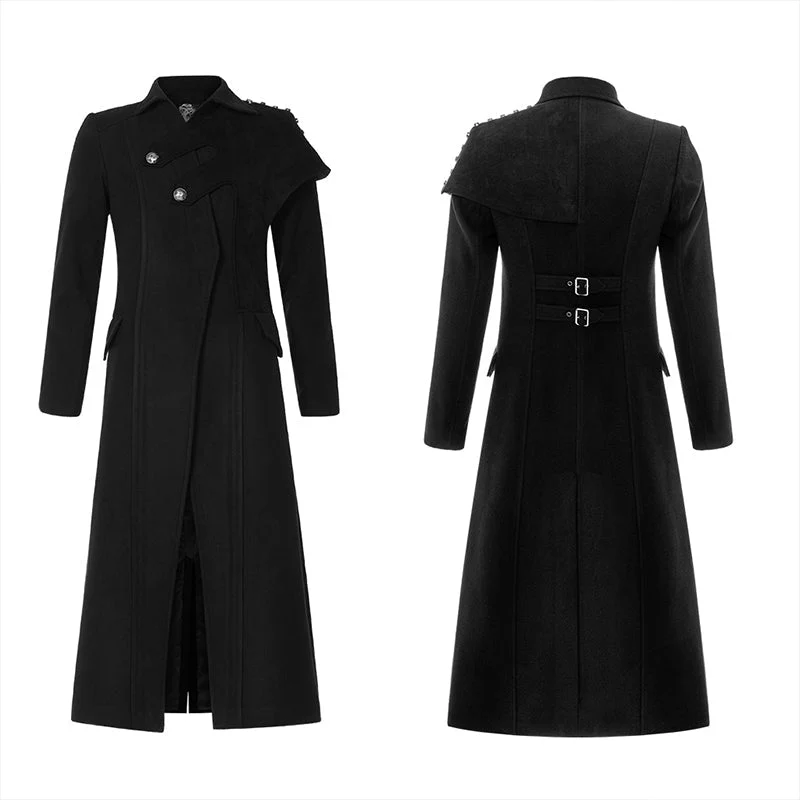WY-1261XCM Military uniform Woolen Long Coat - Image 3