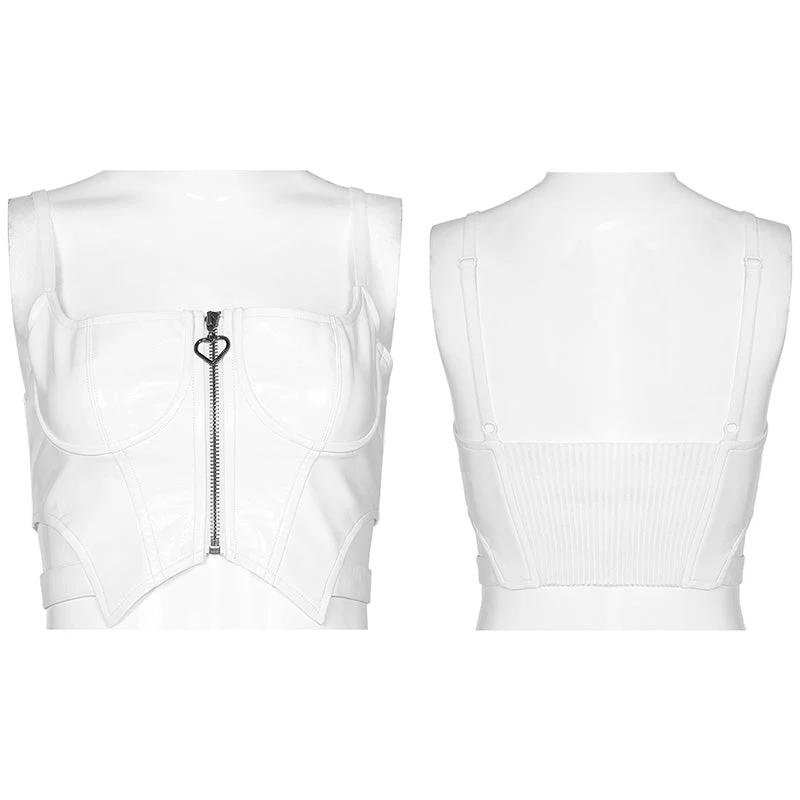 OPT-574DQF Millennium E-Worm half-breast cup hollow Top - Image 13
