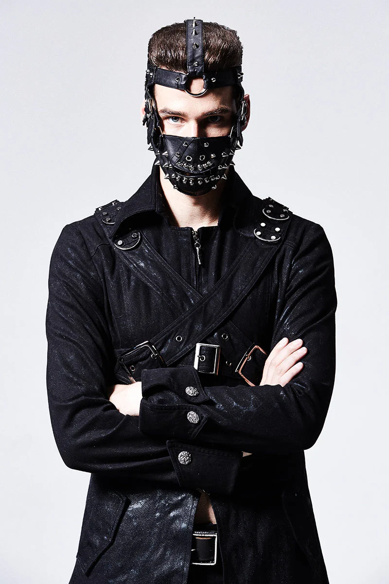 S-158 New Design Men Rivet Mask Accessories - Image 6