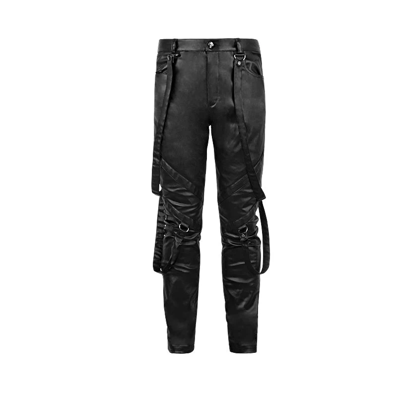 K-219 For Men New Style Elastic Punk Pants - Image 4