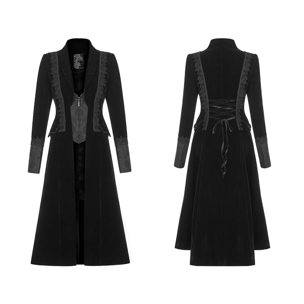 WY-1069LCF Noble Gothic Vampire Coat - Image 5
