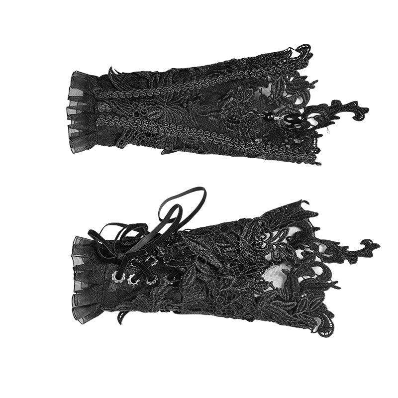 S-177 One Piece Latest Positioning Pattern Hand Glove And Foot Gothic Accessories - Image 4
