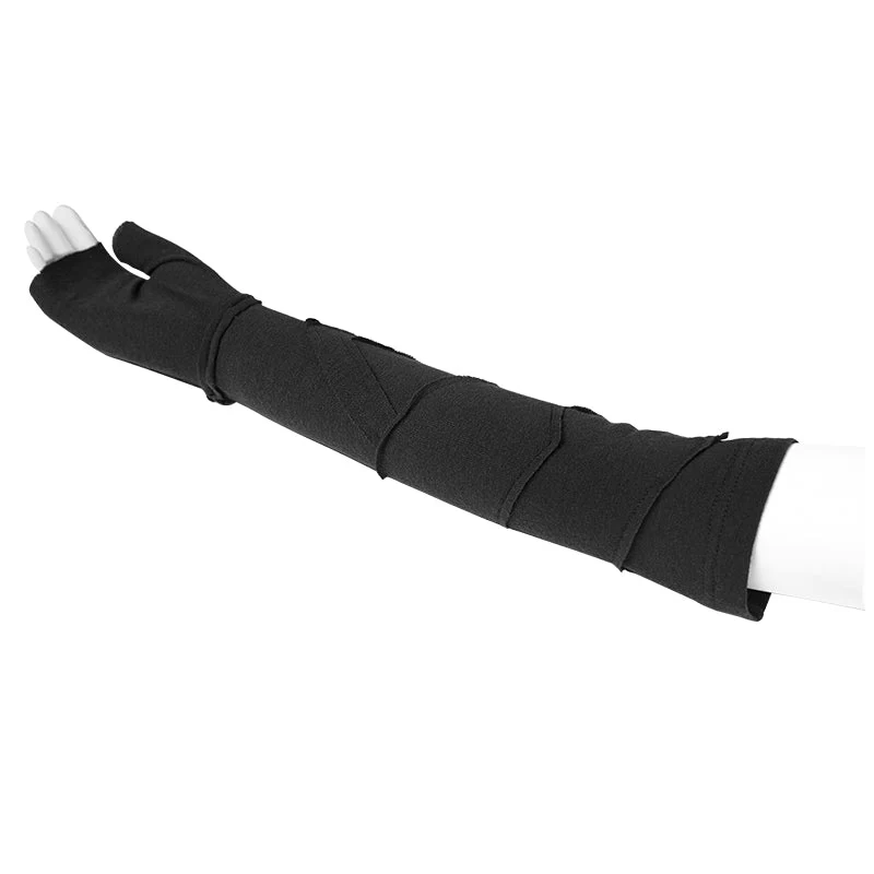 OPS-071 One Piece Mosaic Fashion Gothic Accessories Soft Knitting Hemming Stitching Glove - Image 4